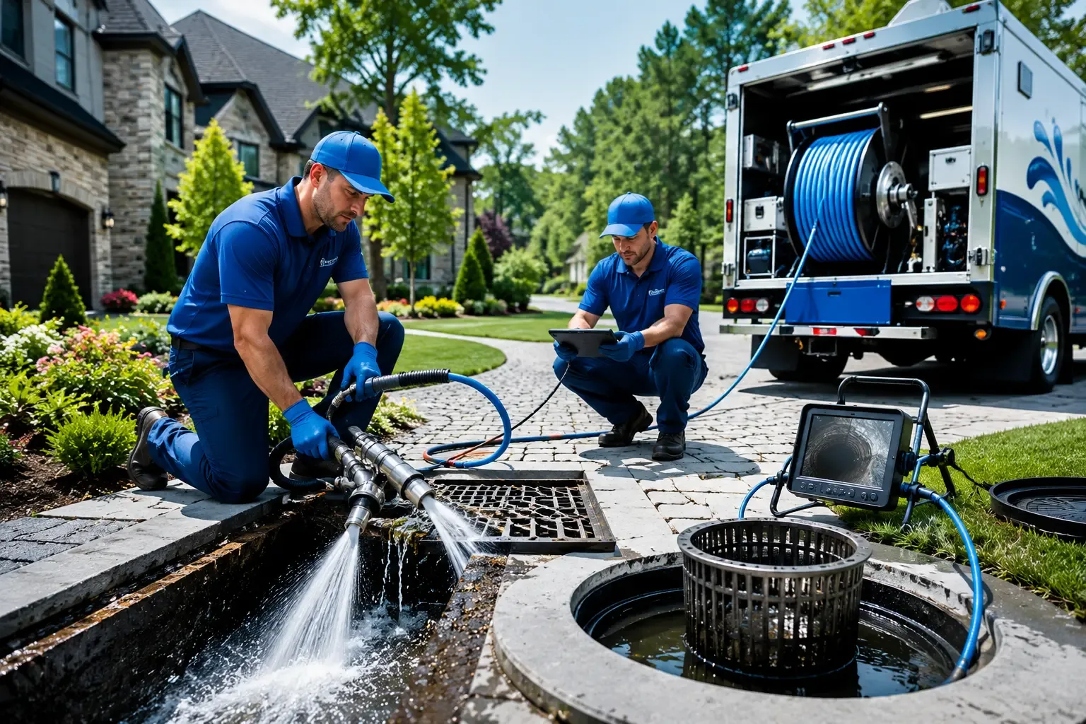 Local outdoor drain cleaning professionals in Frenchburg, KY